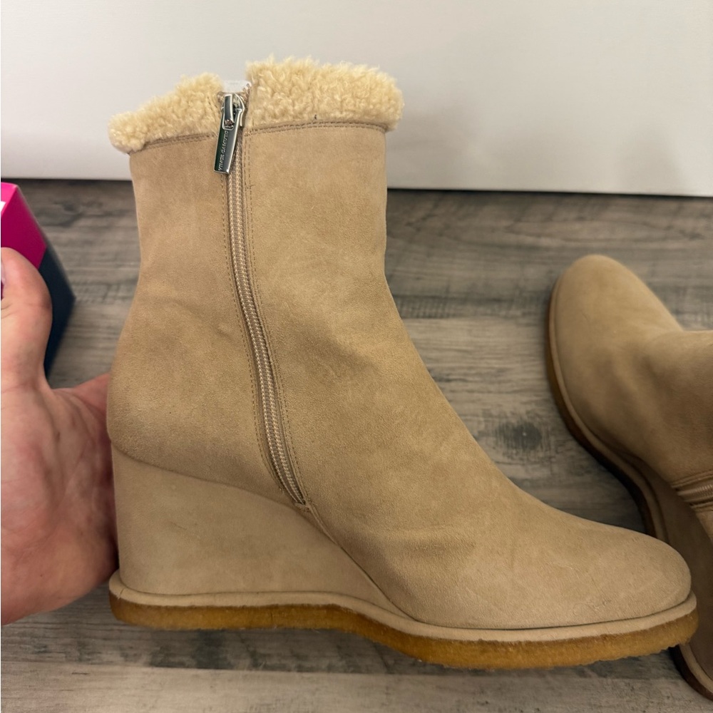 NWT- Vince Camuto Bevvisa Wedge Bootie